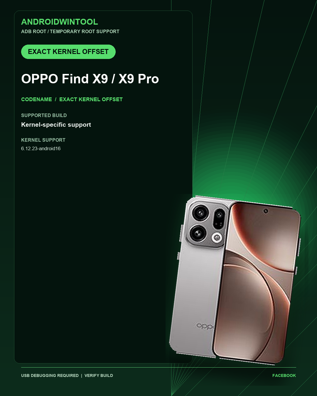 OPPO Find X9 / X9 Pro Exact Kernel Offset Support: Supported Android and Kernel Builds