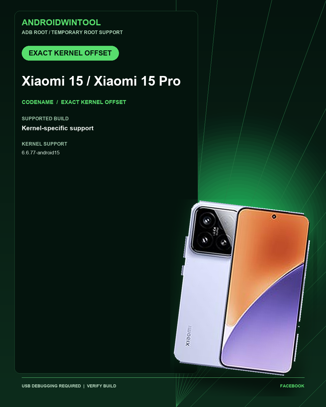 Xiaomi 15 / Xiaomi 15 Pro Exact Kernel Offset Support: Supported Android and Kernel Builds
