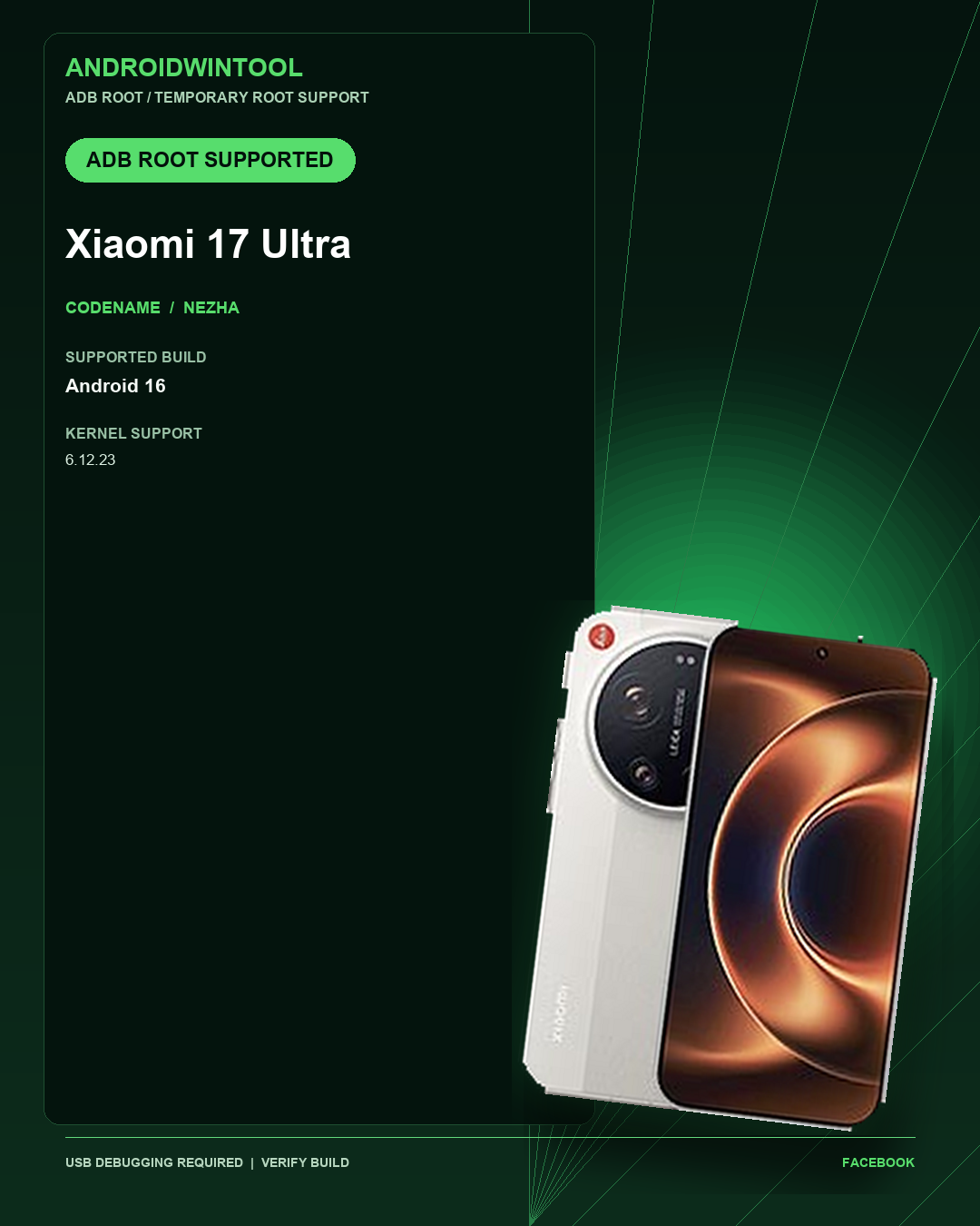 Xiaomi 17 Ultra ADB Temporary Root Support: Supported Android and Kernel Builds