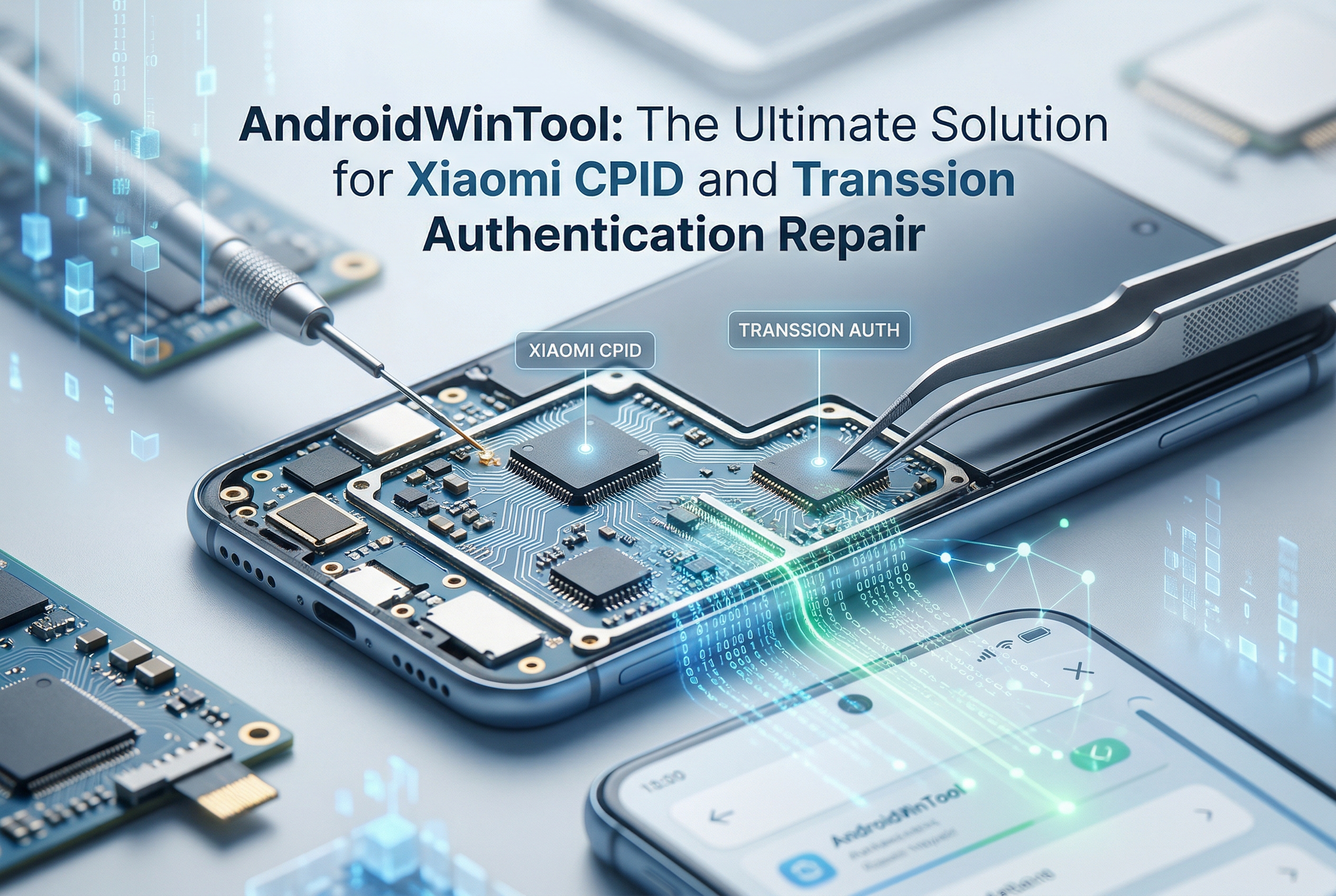 AndroidWinTool: The Ultimate Solution for Xiaomi CPID and Transsion Authentication Repair