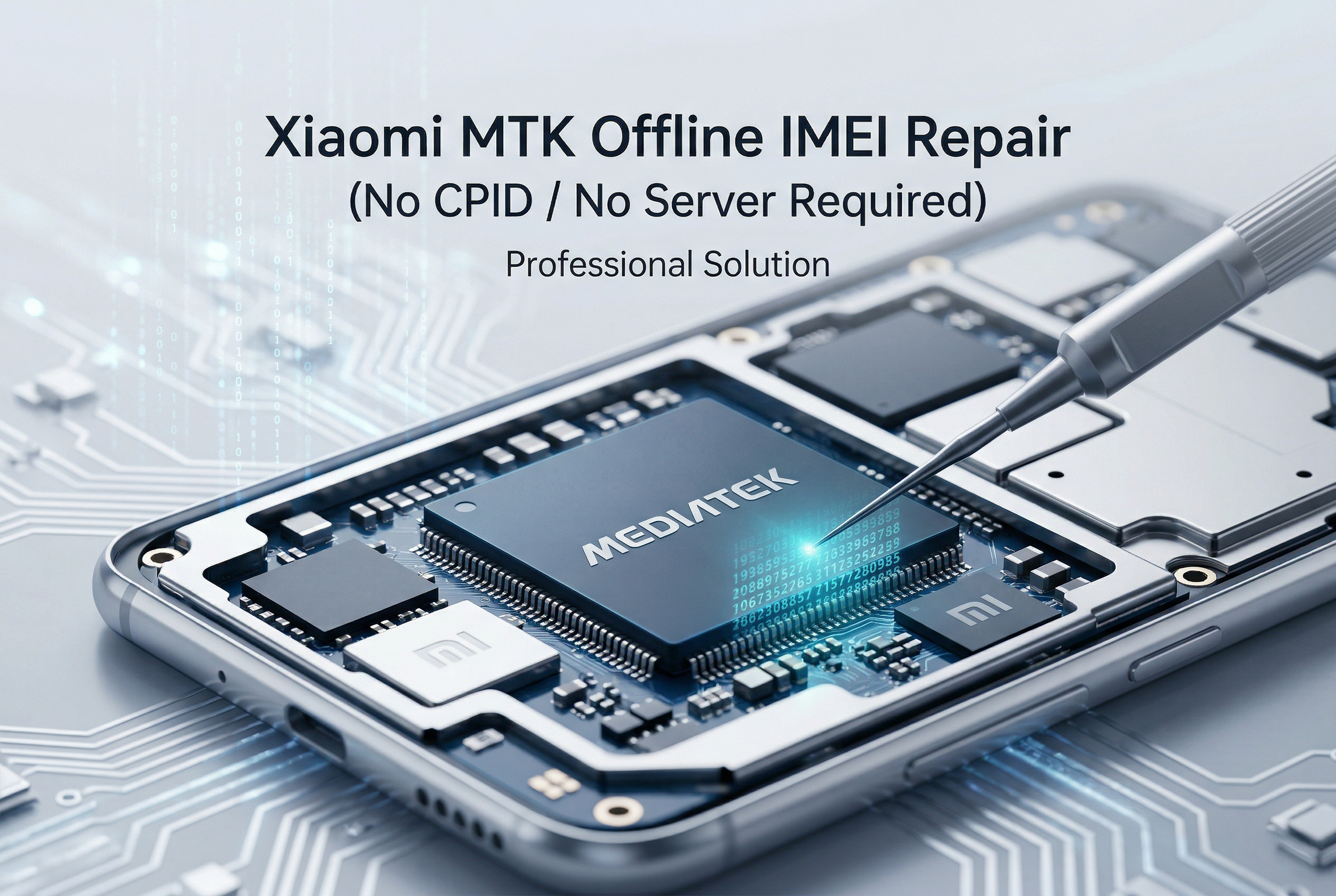 Xiaomi MTK Offline IMEI Repair (No CPID / No Server Required)